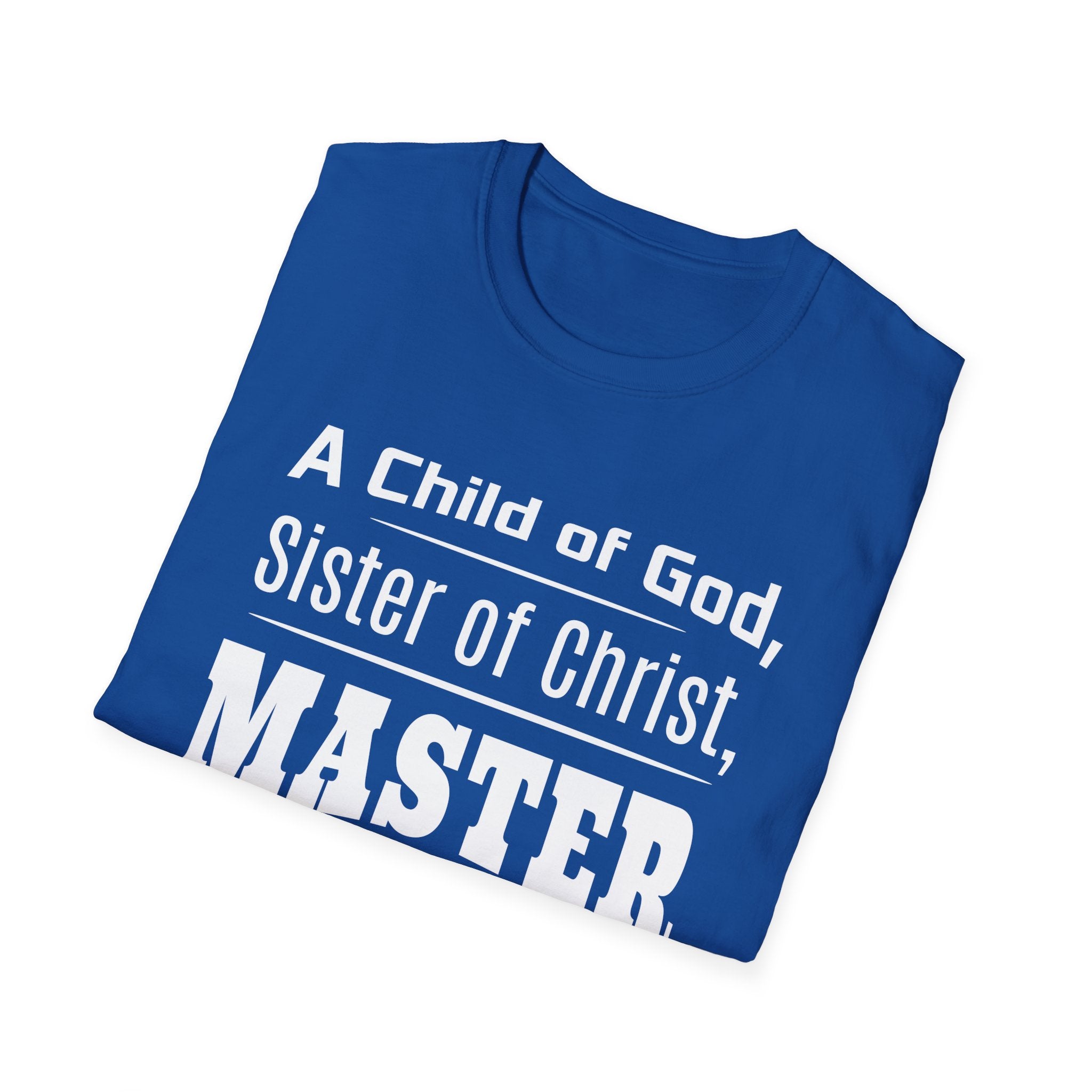 A Child Of God Sister Of Christ Master Electrician-T-Shirt