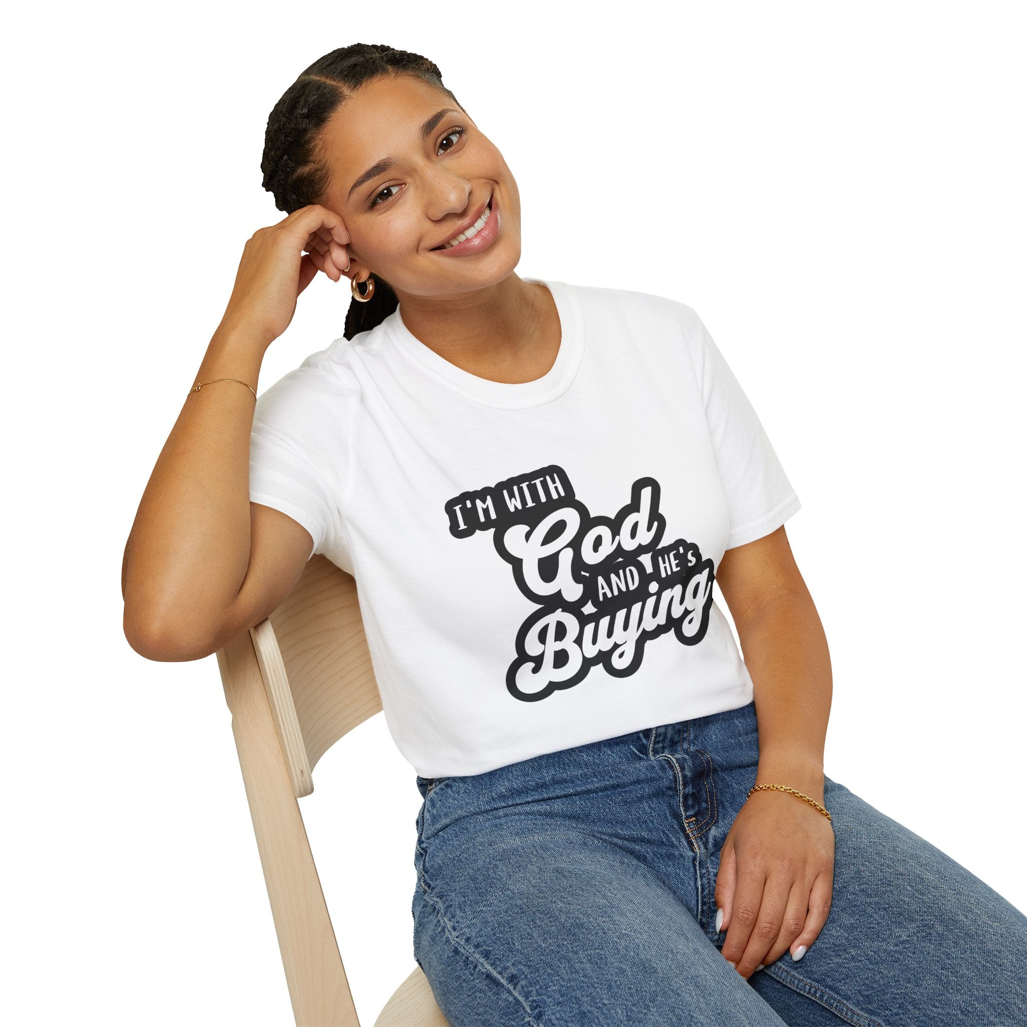 I'm With God, And He's Buying-T-Shirt