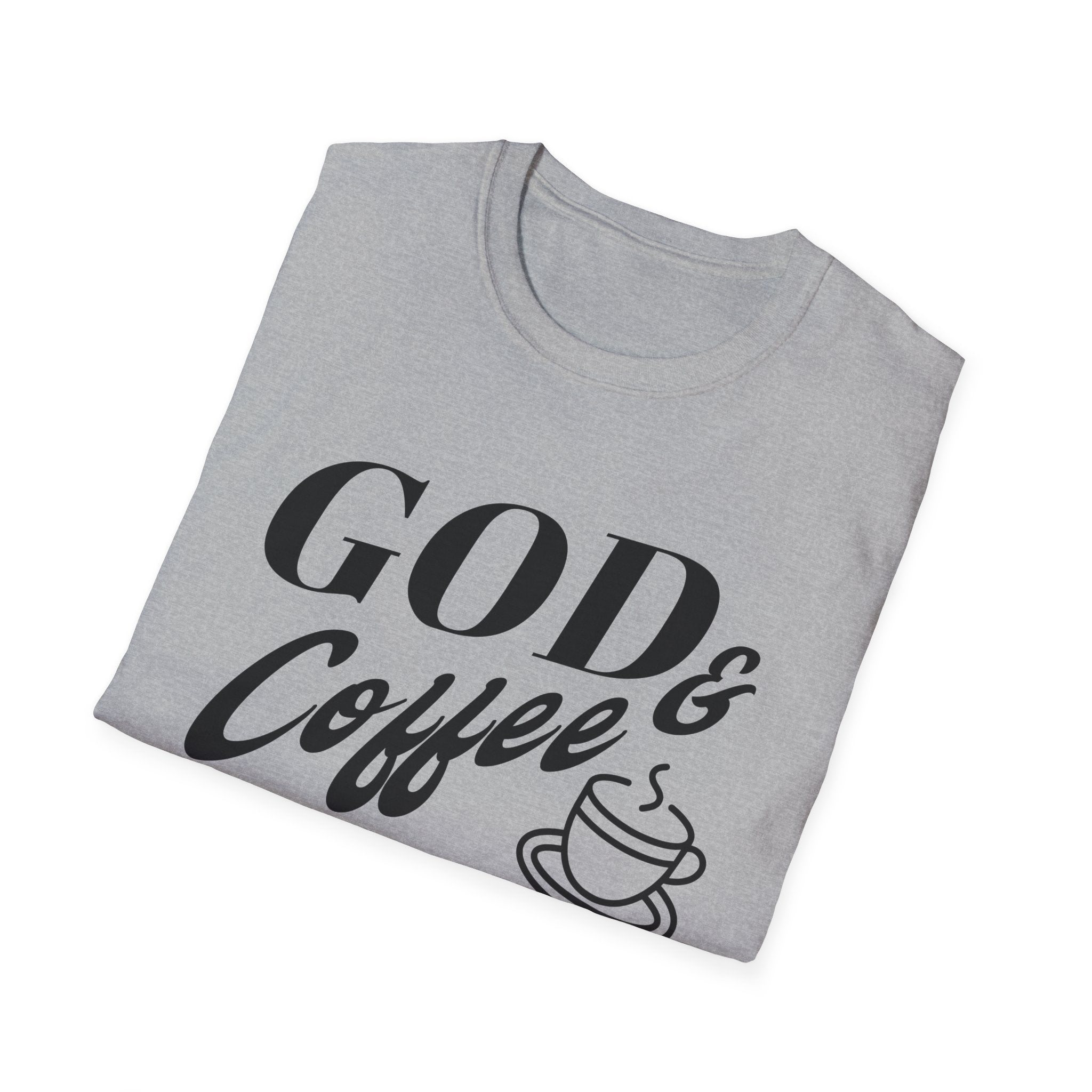 God & Coffee, My Daily Grind-T-Shirt