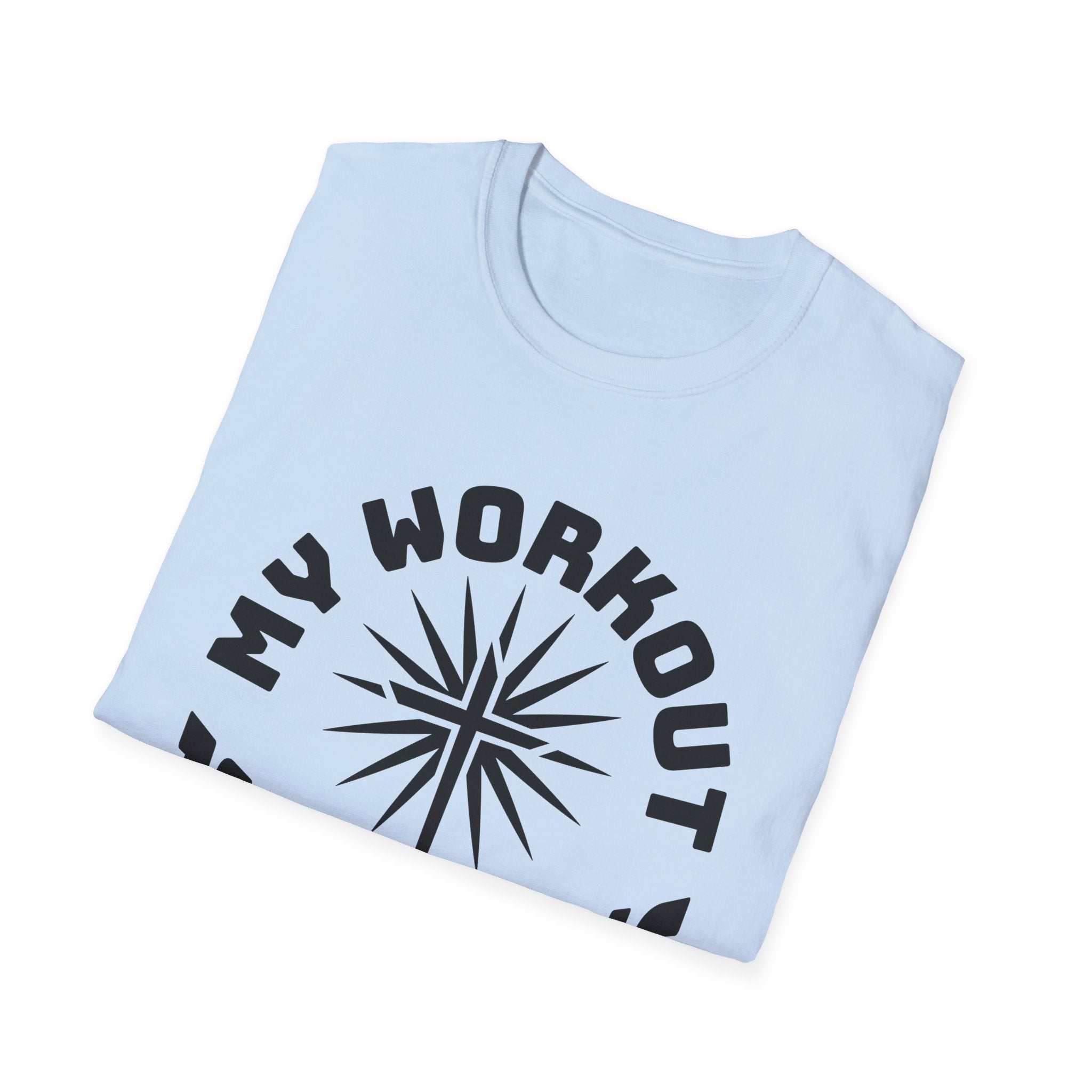 My Workout Is Walking By Faith-T-Shirt