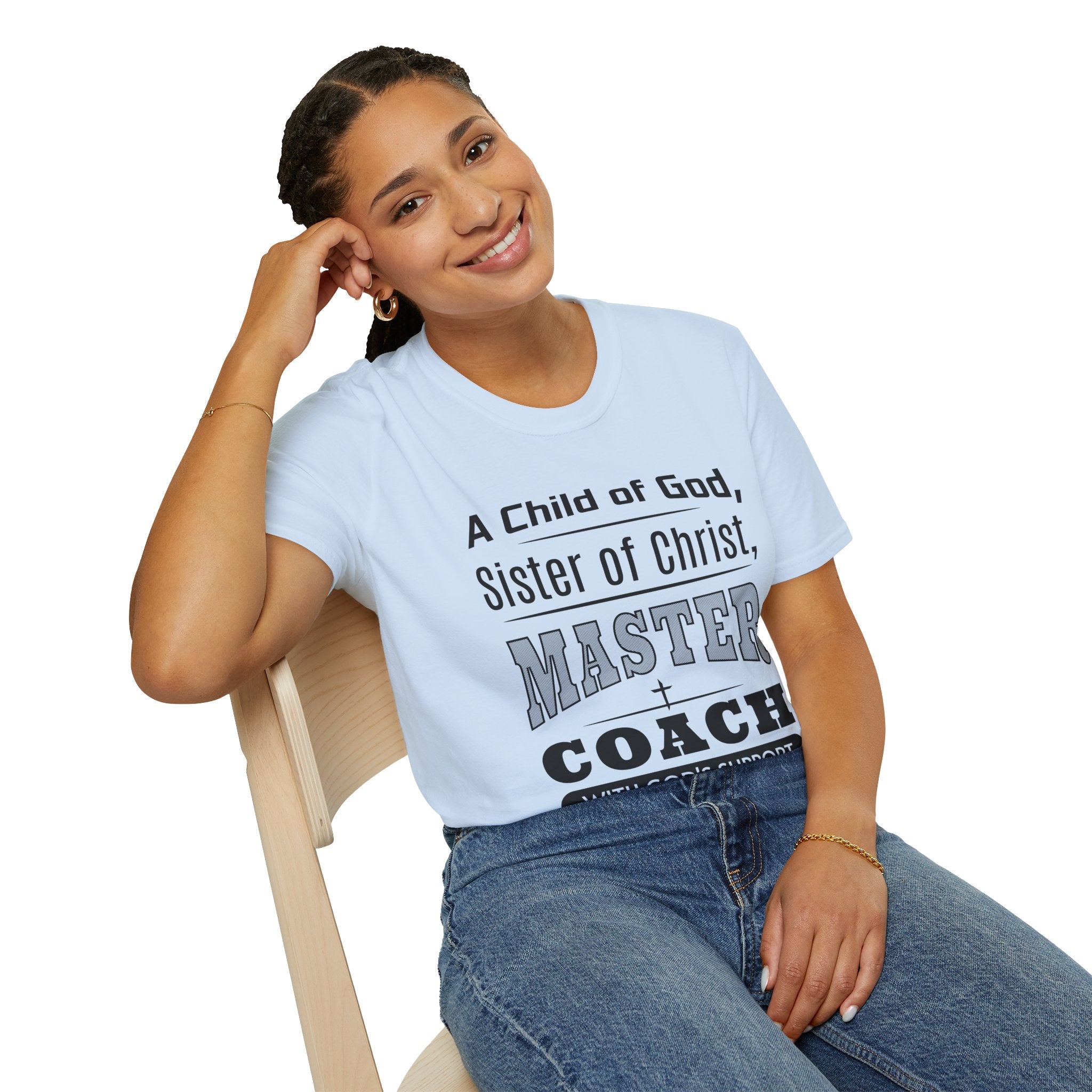 A Child Of God Sister Of Christ Master Coach-T-Shirt