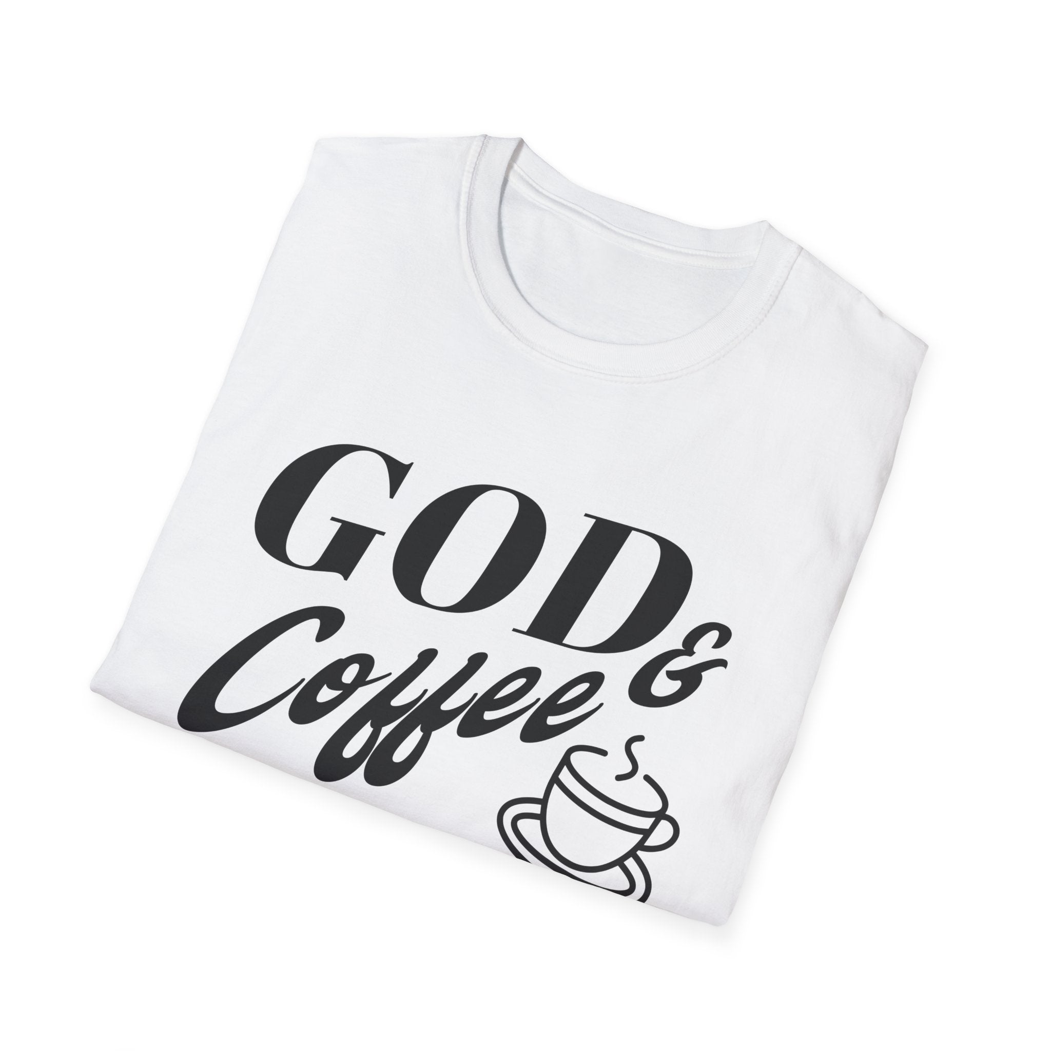 God & Coffee, My Daily Grind-T-Shirt