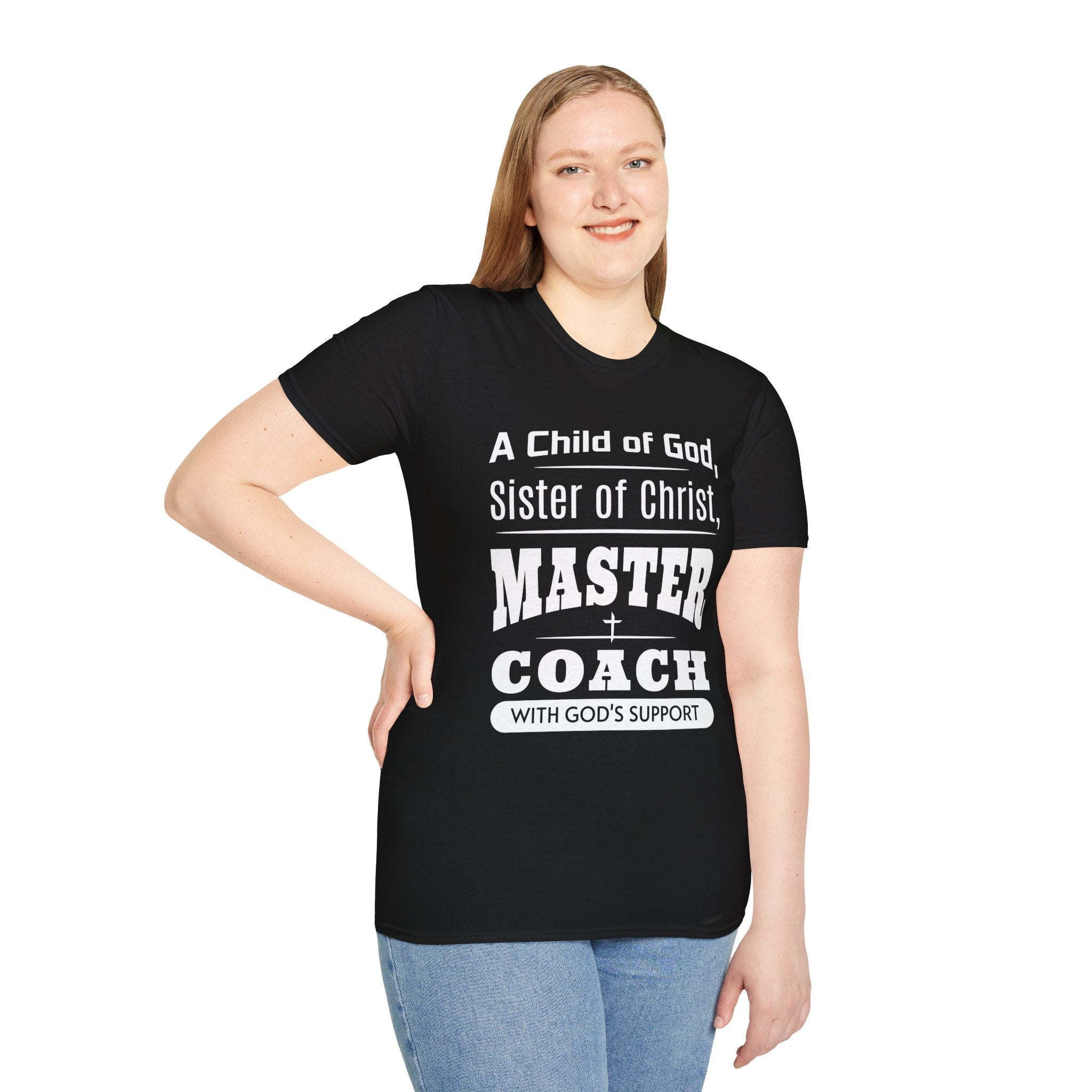 A Child Of God Sister Of Christ Master Coach-T-Shirt