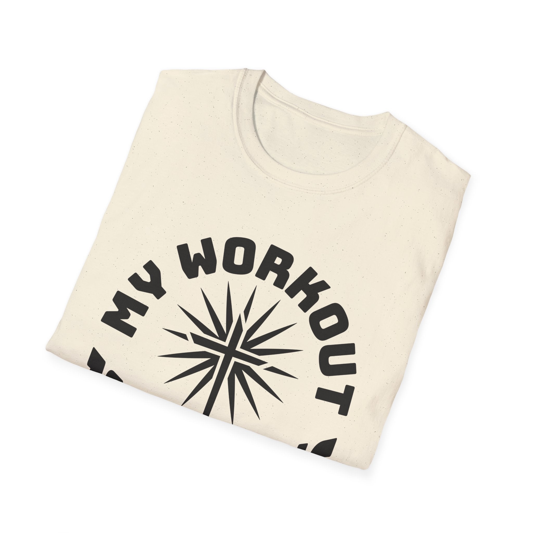 My Workout Is Walking By Faith-T-Shirt