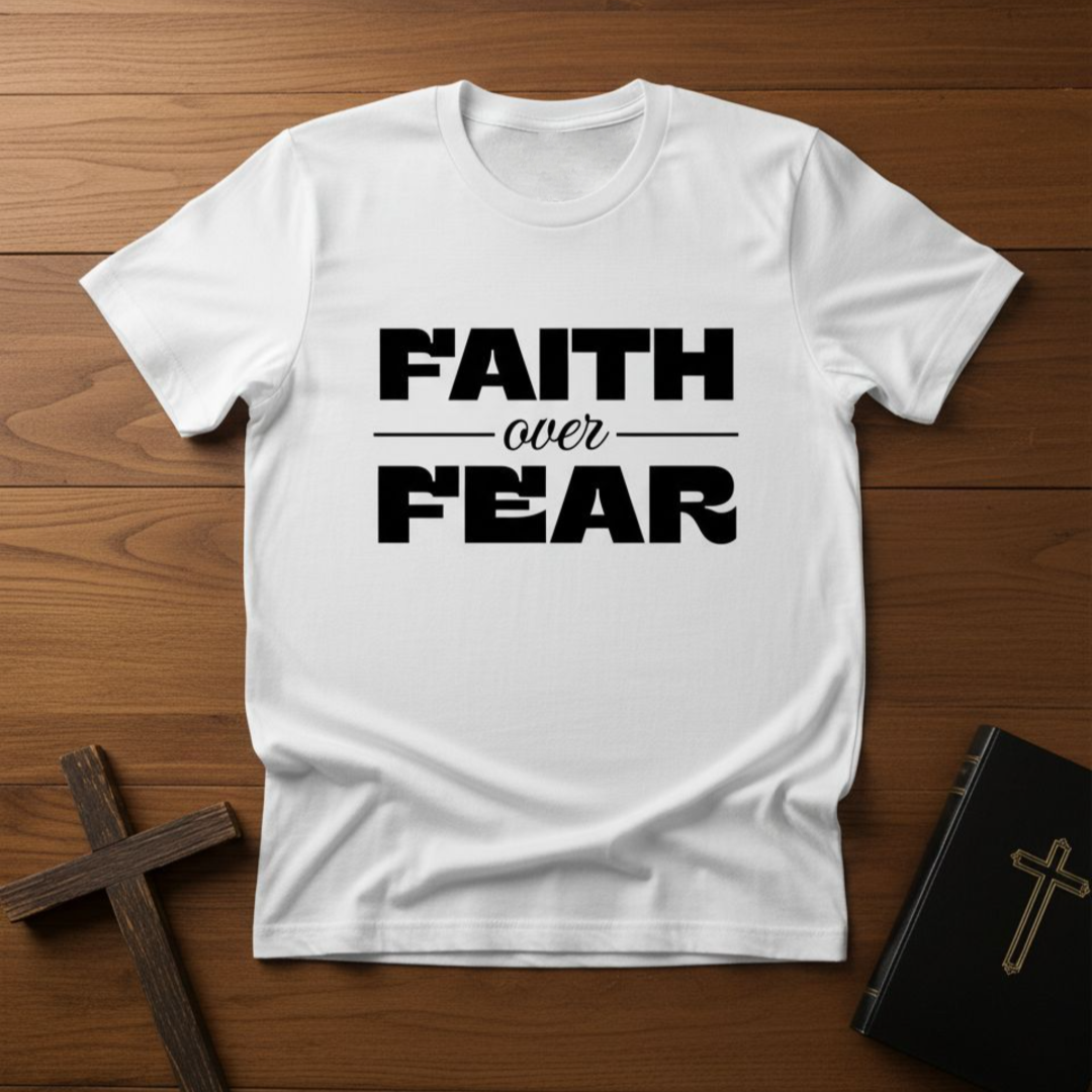 Faith Over Fear 2-T-Shirt
