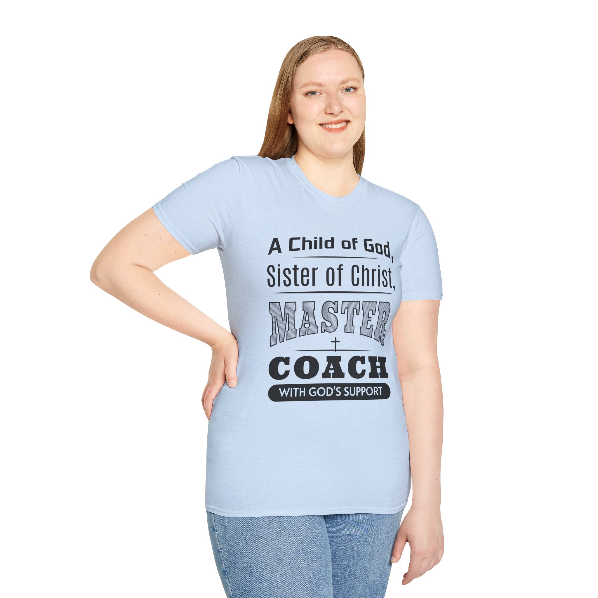 A Child Of God Sister Of Christ Master Coach-T-Shirt