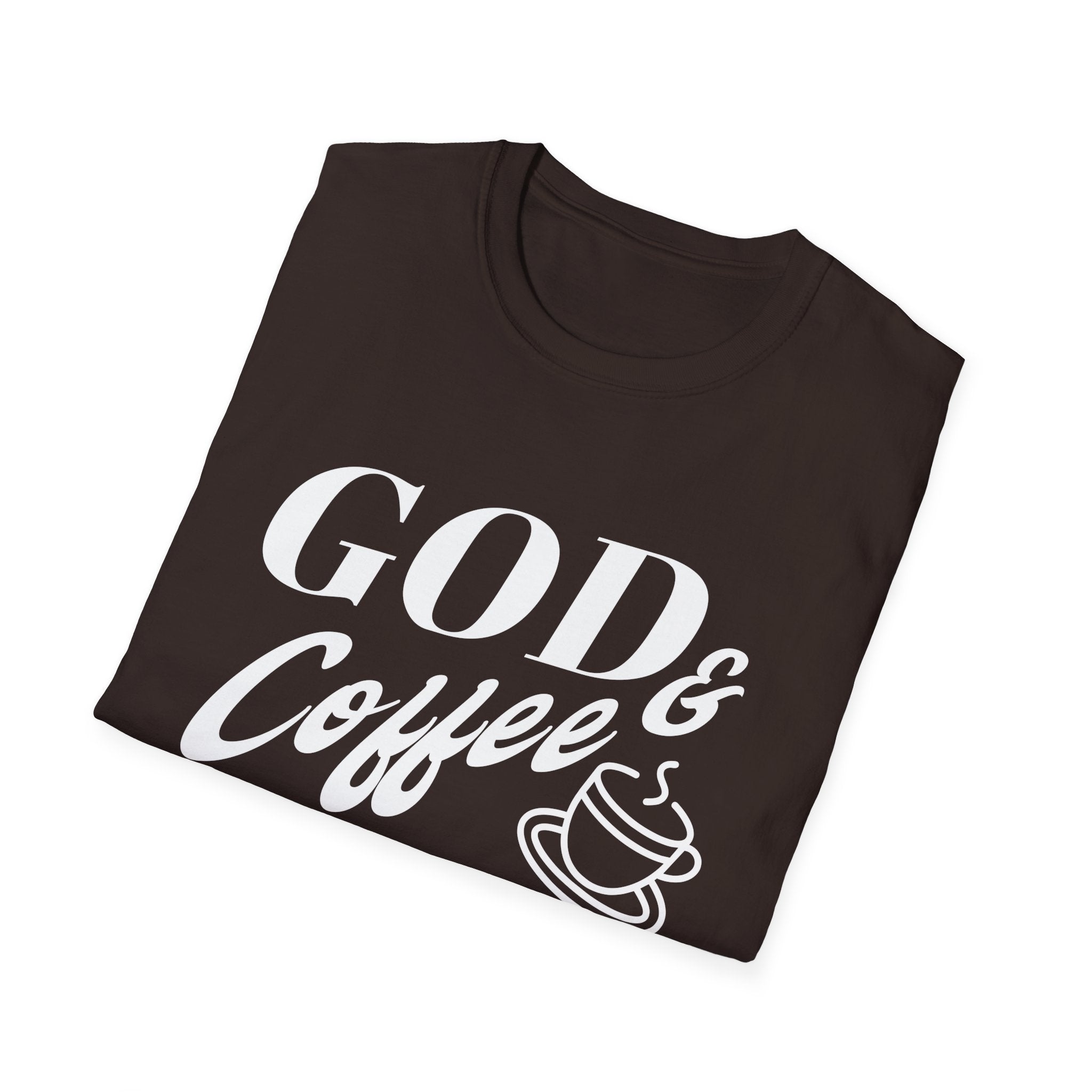 God & Coffee, My Daily Grind-T-Shirt