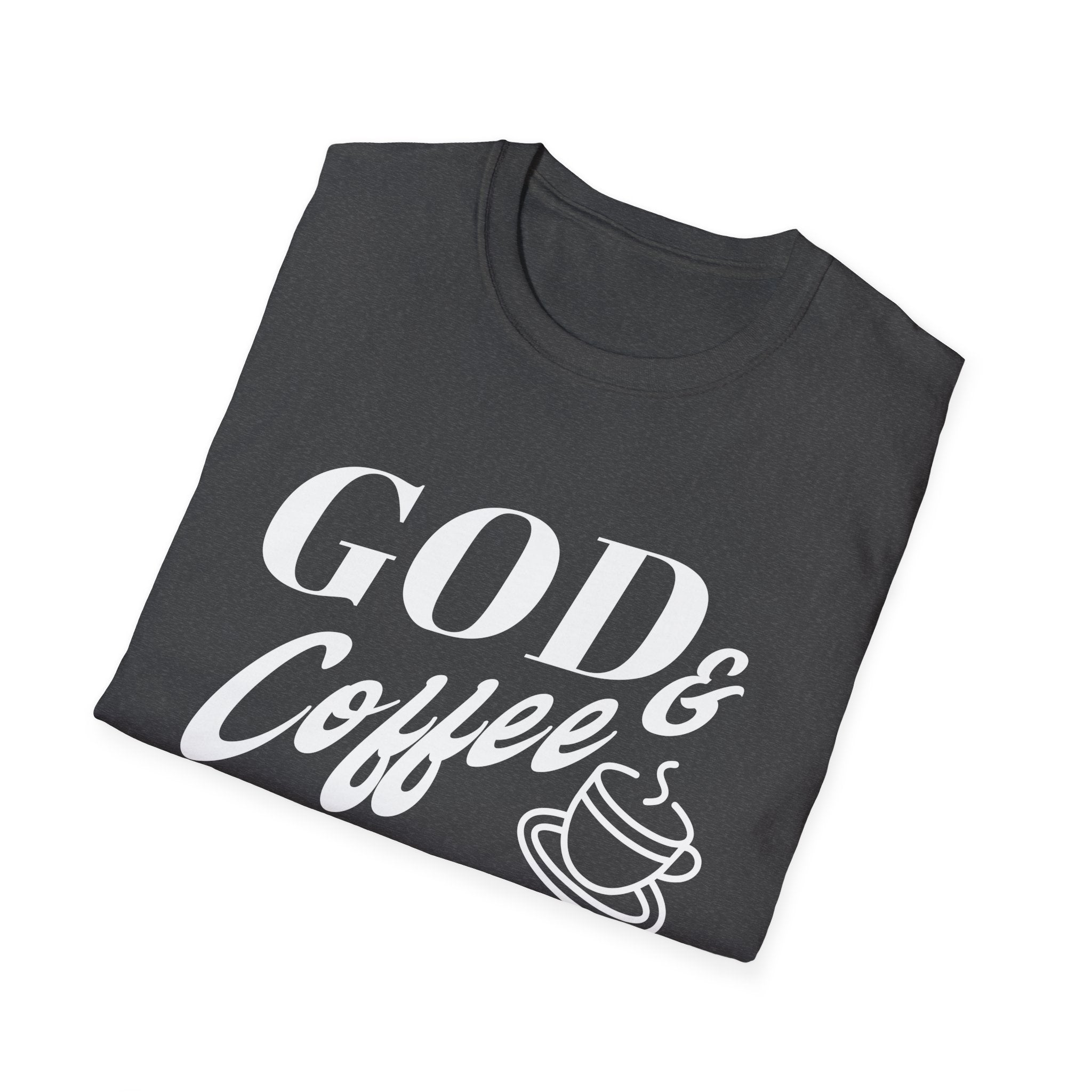 God & Coffee, My Daily Grind-T-Shirt