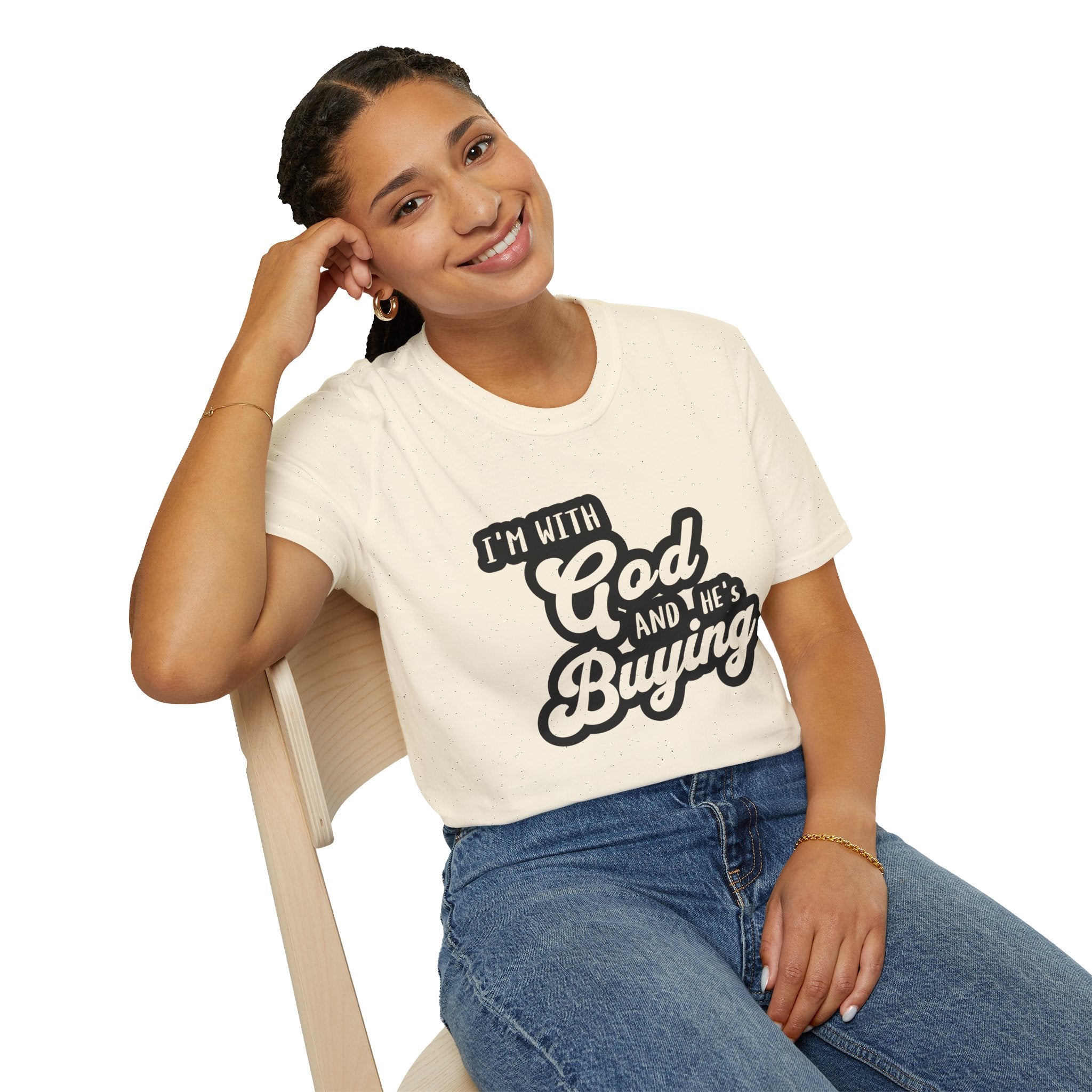 I'm With God, And He's Buying-T-Shirt