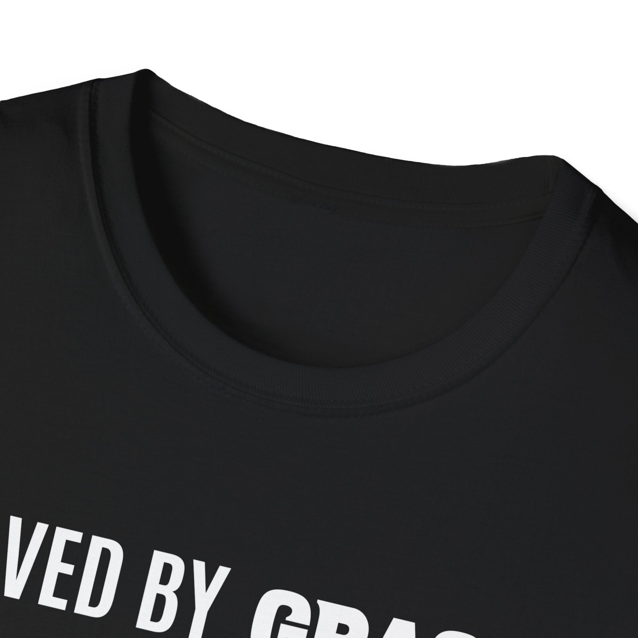 Save By Grace, Fueled By Coffee, Ready For Anything Except Monday-T-Shirt