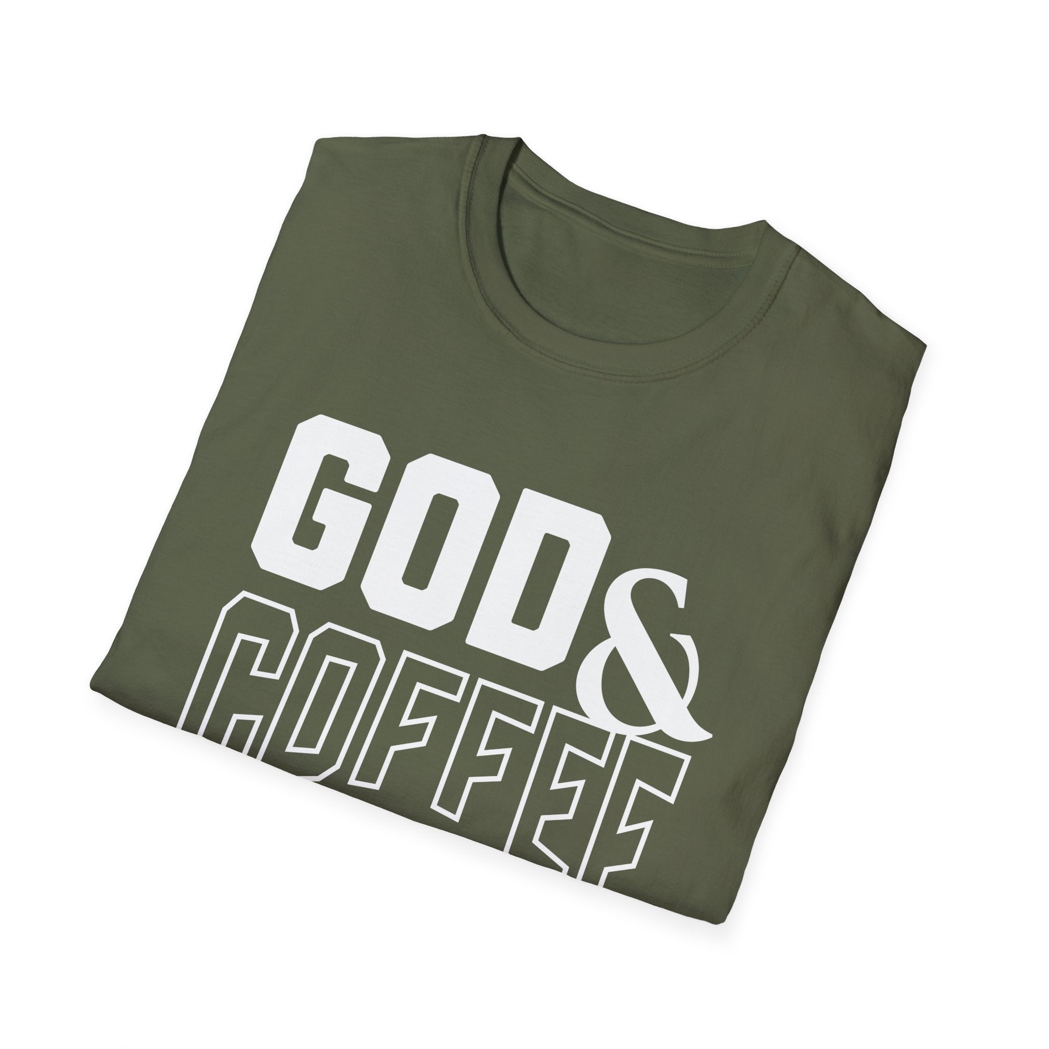 God & Coffee, My Daily Grind 2-T-Shirt