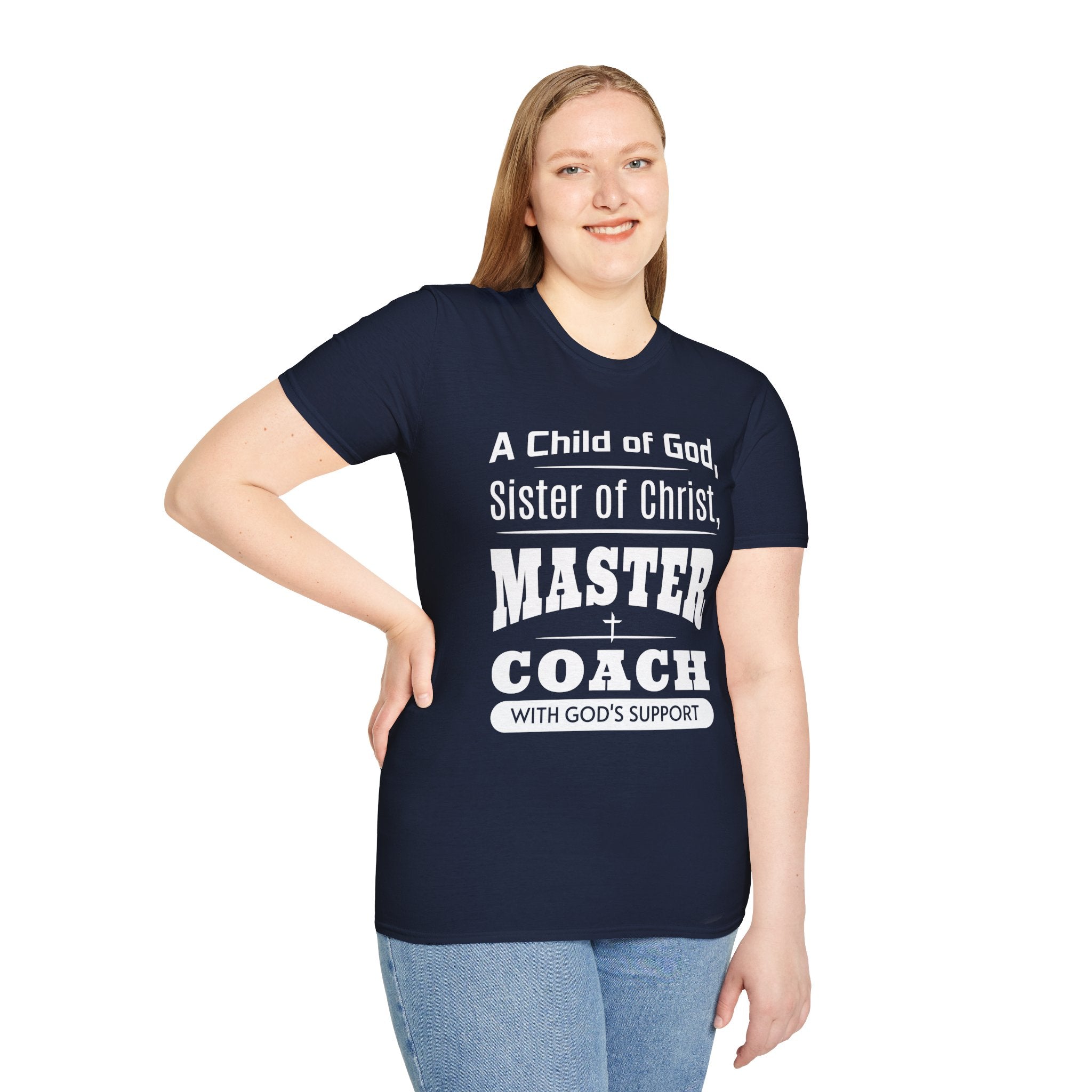A Child Of God Sister Of Christ Master Coach-T-Shirt